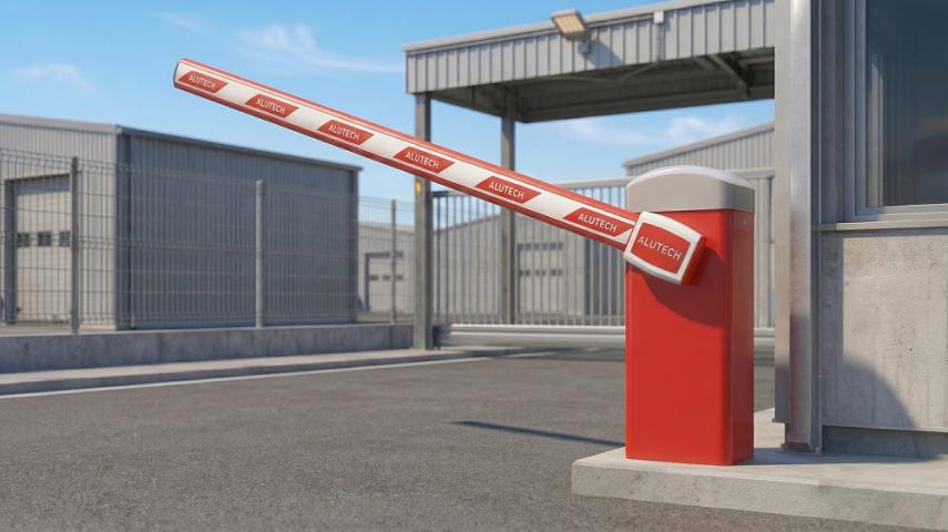 автоматический шлагбаум в Павловской