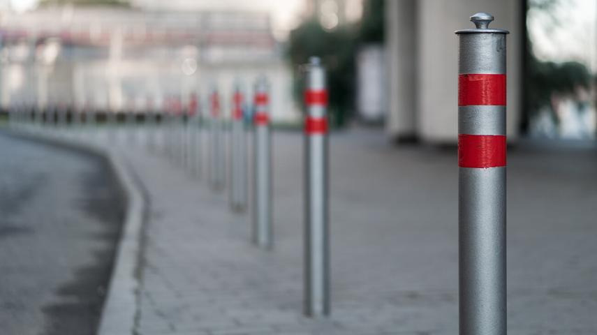 парковочные барьеры в Павловской