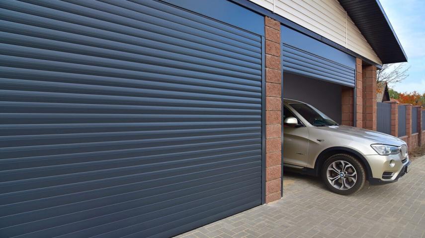 ворота из роллетного профиля в Павловской